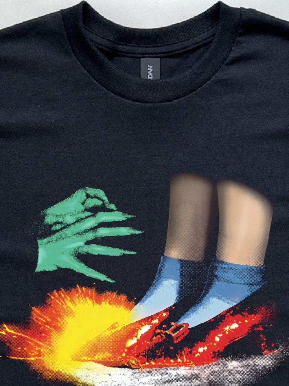 Wizard of oz wicked witch ruby red slippers tee tshirt